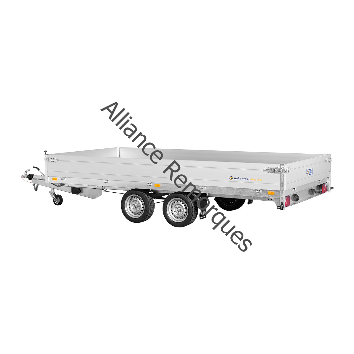 PLATEAU SARIS 356 X 170 PTAC 2700 Kgs – Image 2