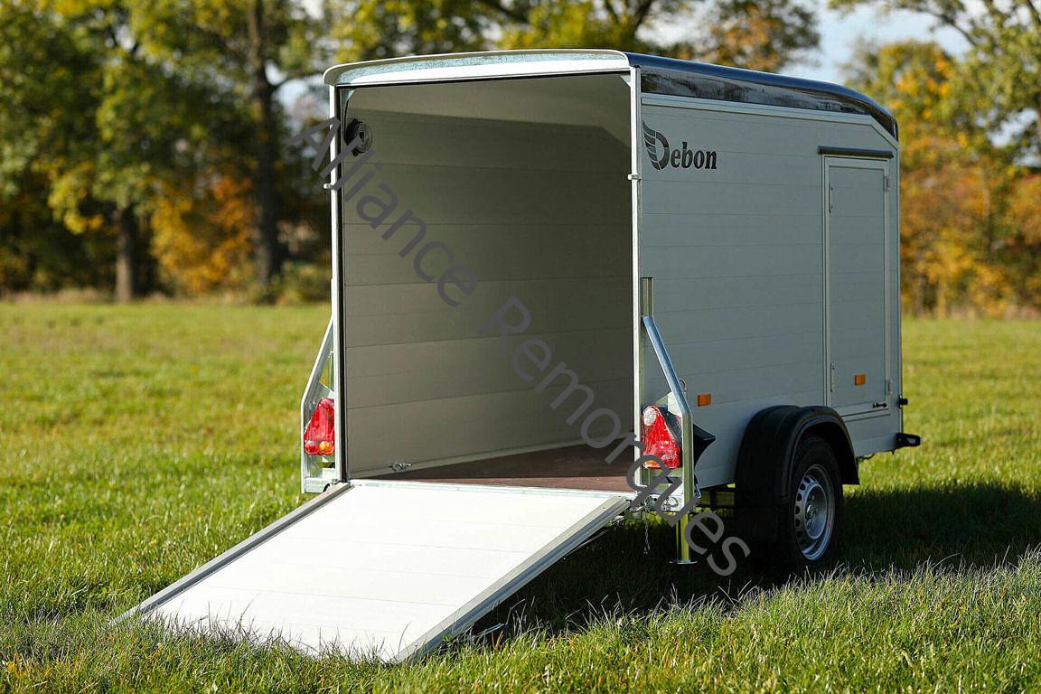 Remorque fourgon DEBON C255 ALU PORTE LATERALE – Image 5