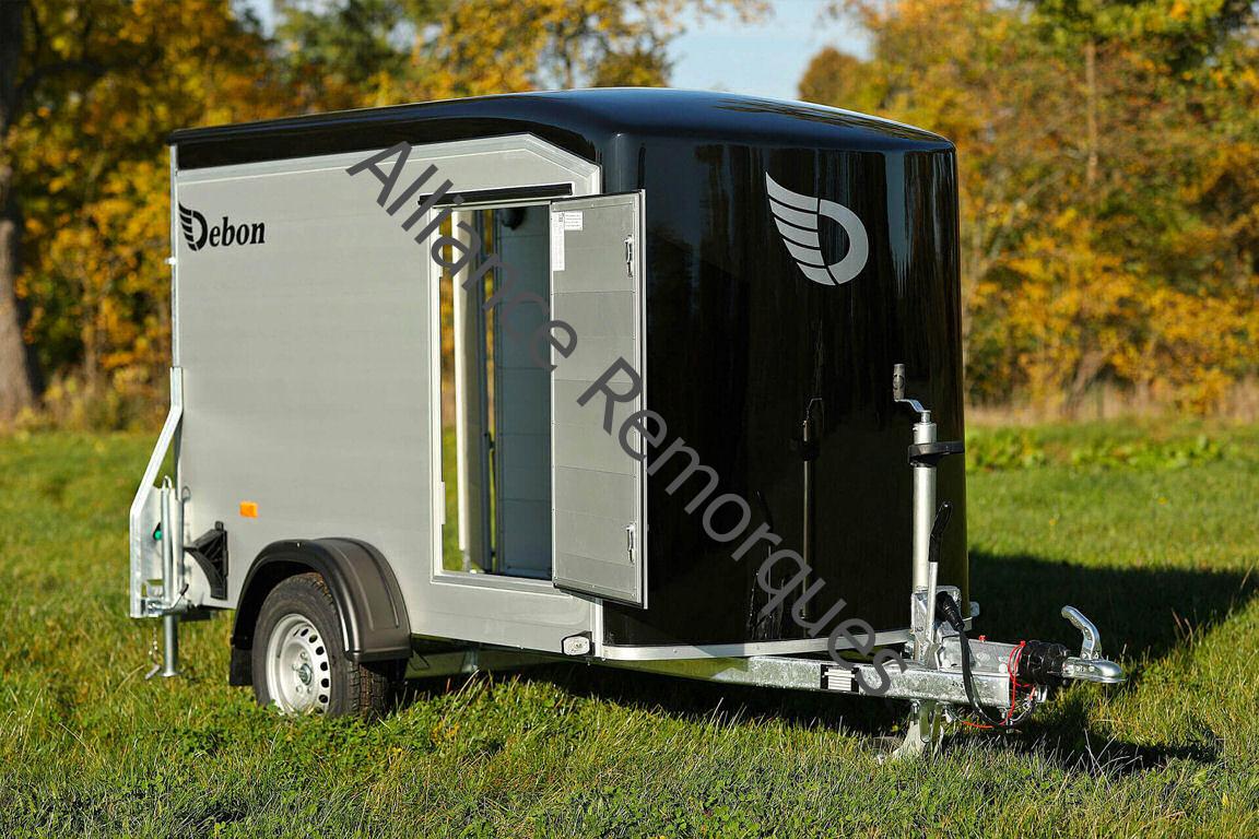 Remorque fourgon DEBON C255 ALU PORTE LATERALE – Image 4