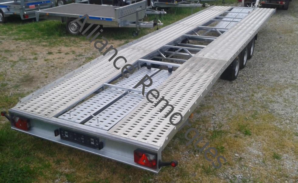 Porte-voiture INDIANA 3 ESSIEUX 8,5