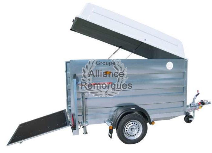 REMORQUE FOURGON CRESCI PT6F PTAC 750 KG – Image 4