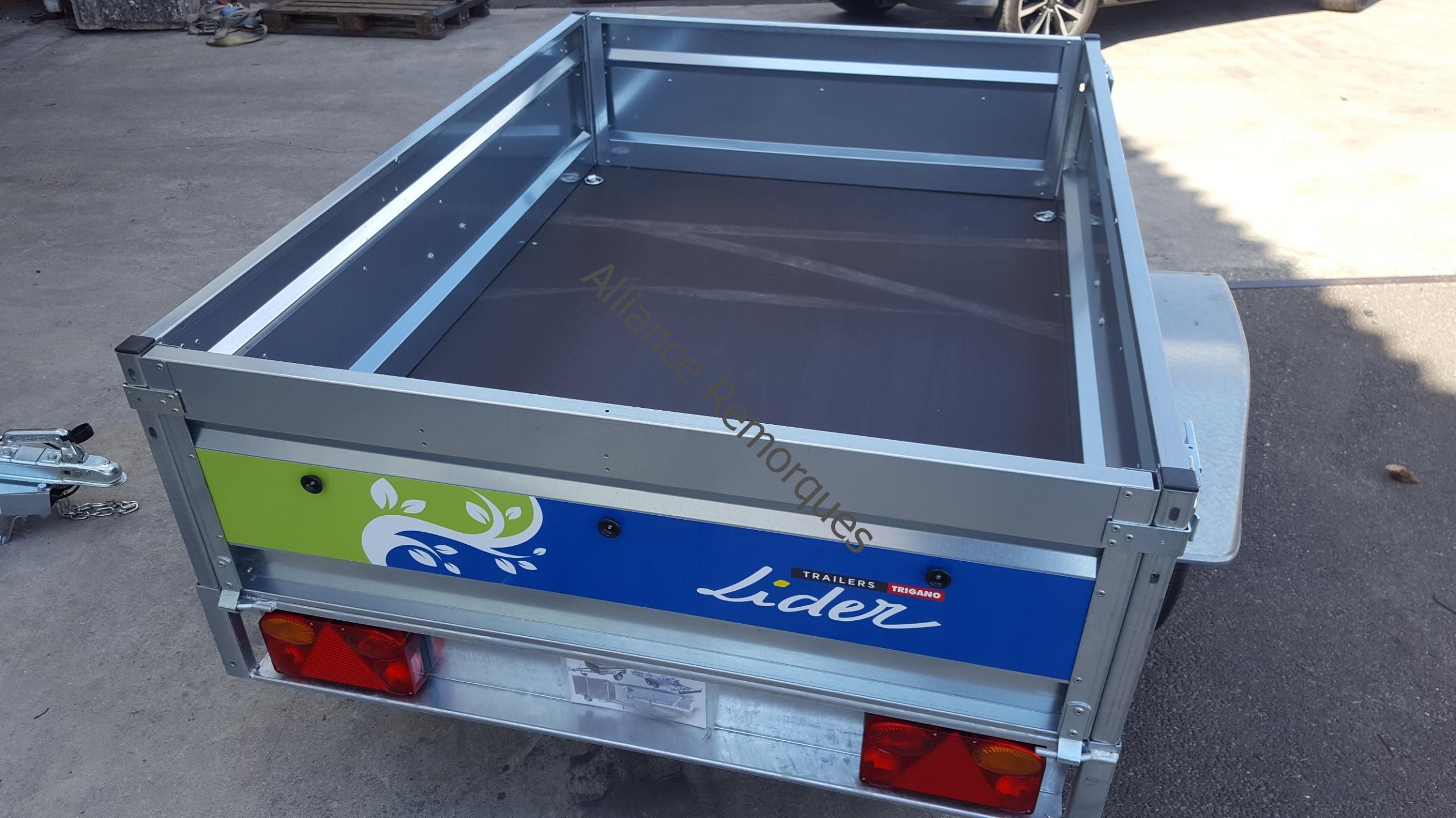 Remorque Lider Palerme 233 x 132 cm 500/750KG – Image 3