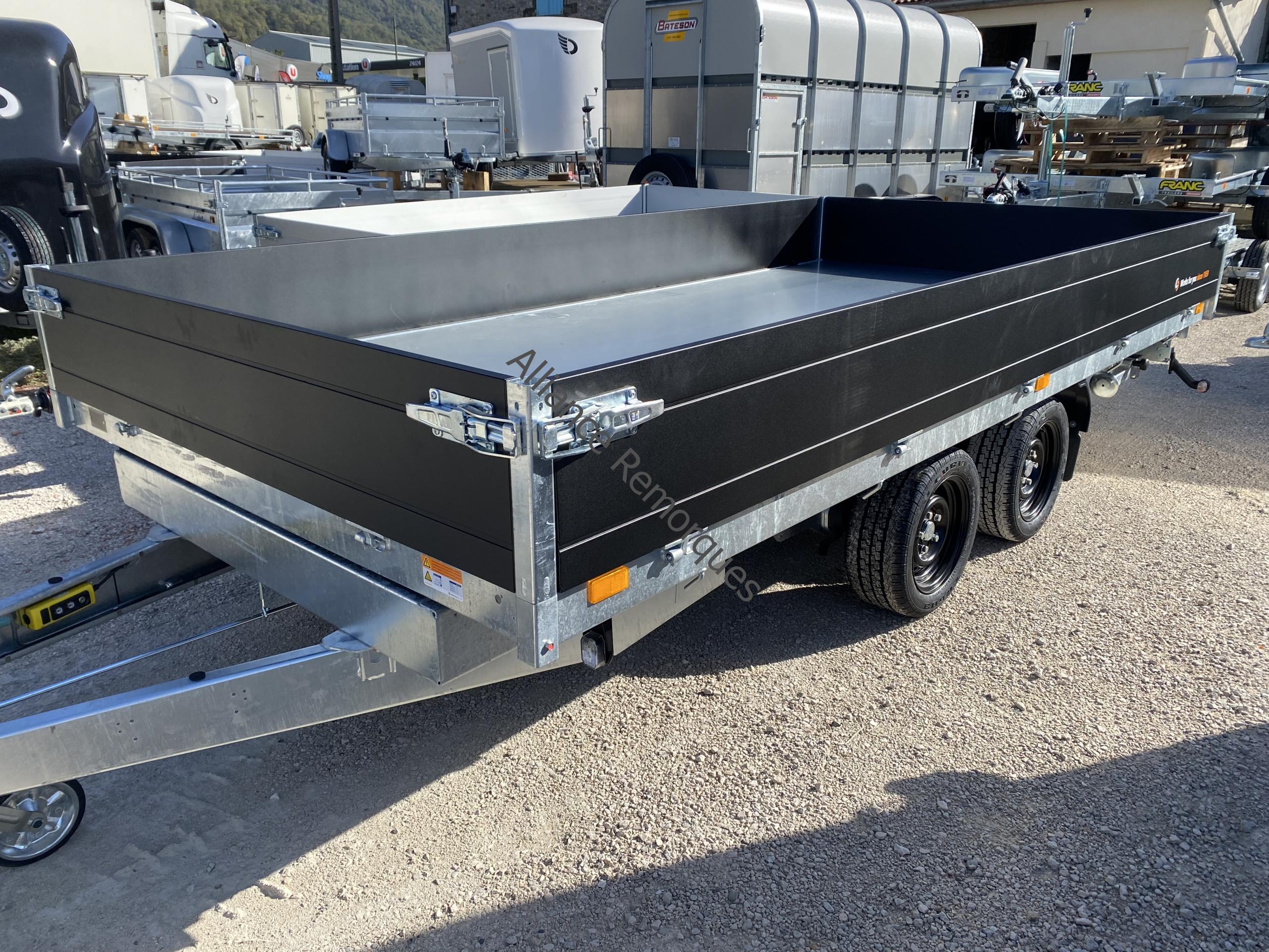 BENNE SARIS K3 406 204 3500 KGS 2 Essieux
