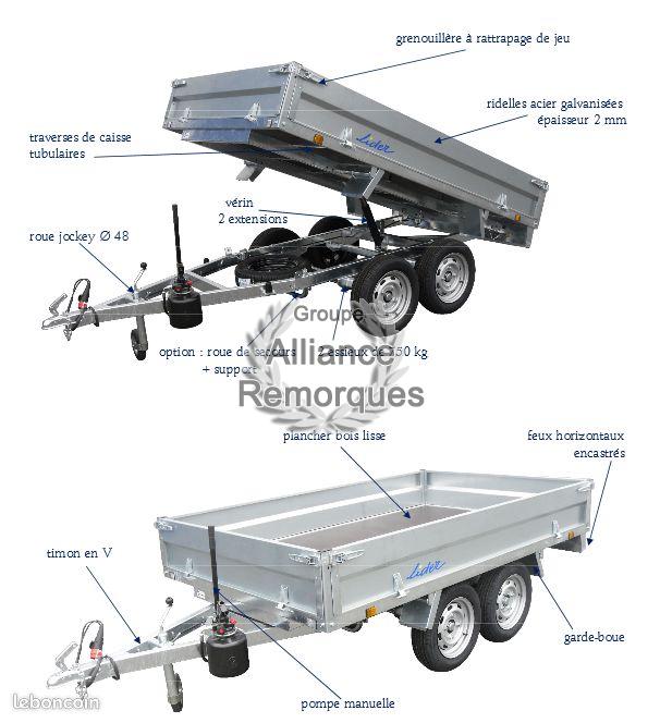 BENNE HYDRAULIQUE LIDER 750 KG REF 39560