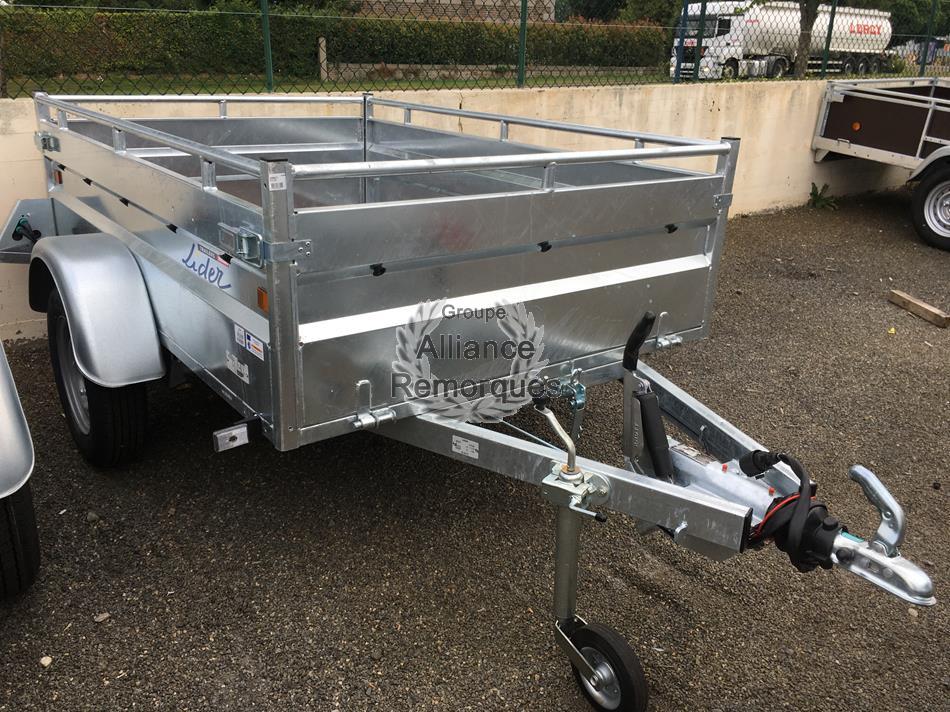 Remorque Lider Robust 41390 200 x 134 cm 750KG freinée