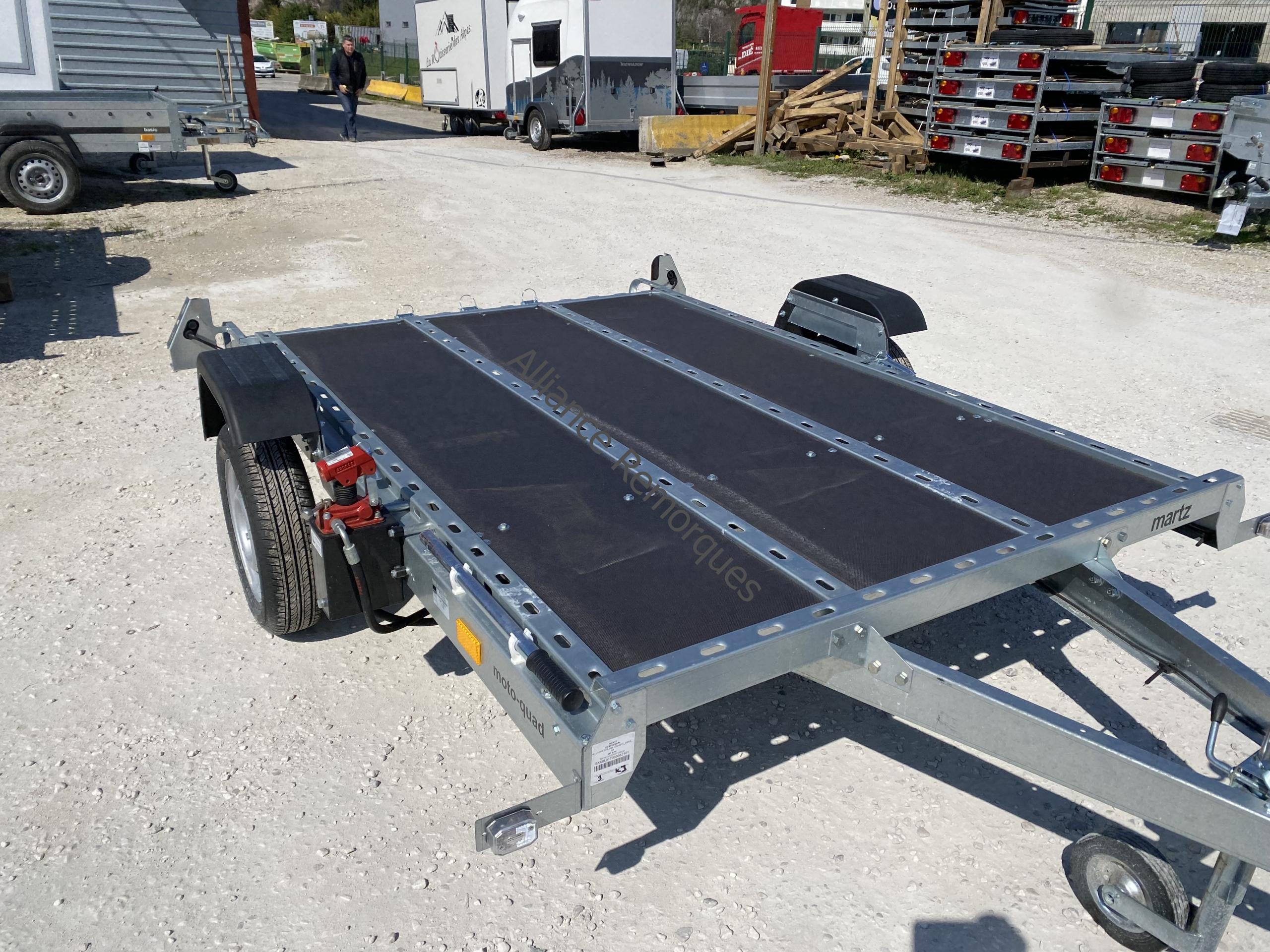 Porte-motos Martz TEMA abaissable hydraulique – Image 2