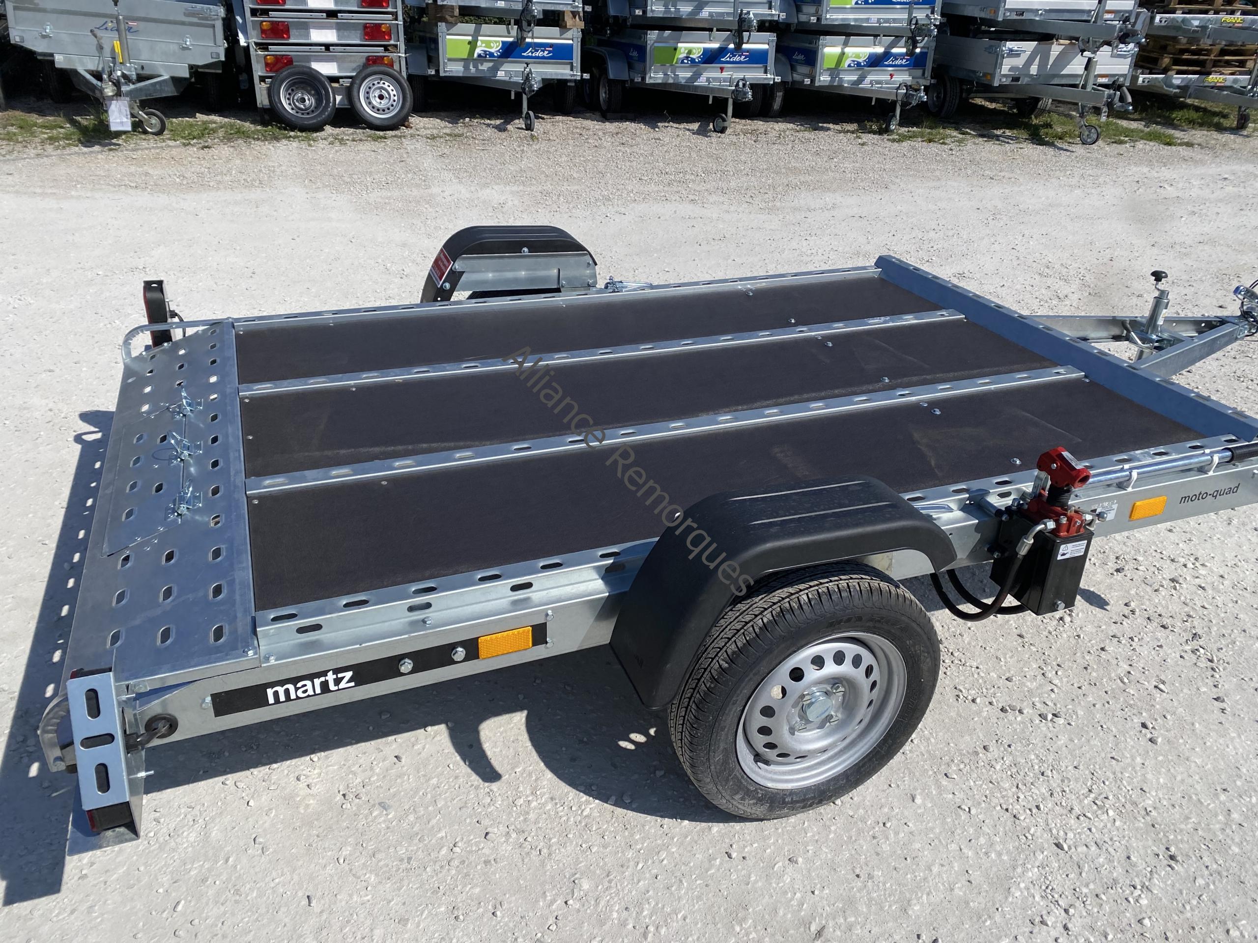 Porte-motos Martz TEMA abaissable hydraulique – Image 3