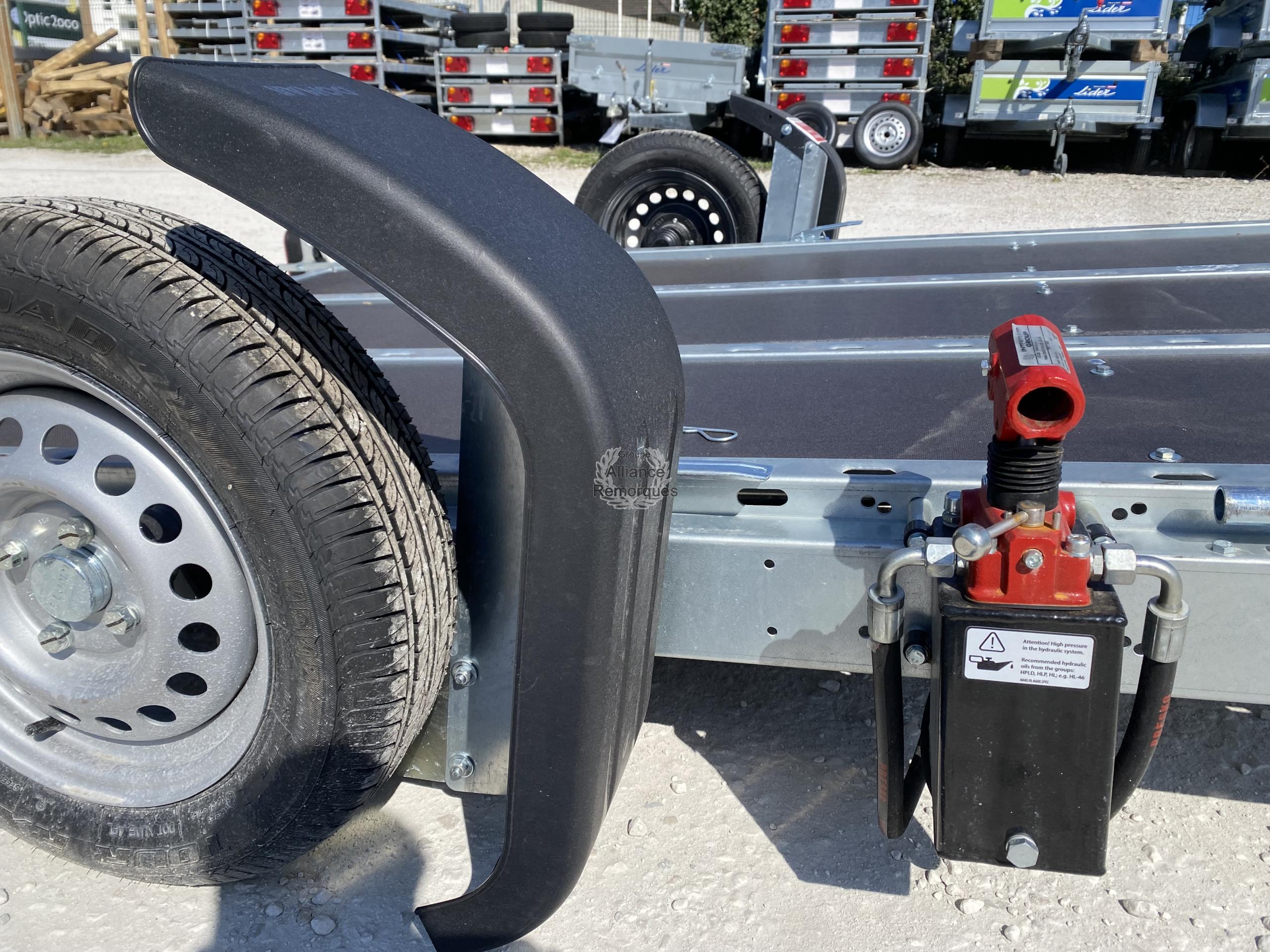 Porte-motos Martz TEMA abaissable hydraulique – Image 5