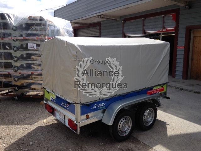 Remorque Lider Florence 233 x 132 cm 500/750KG – Image 5