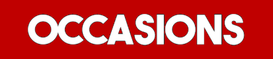 PAS D'OCCASIONS DISPONIBLE