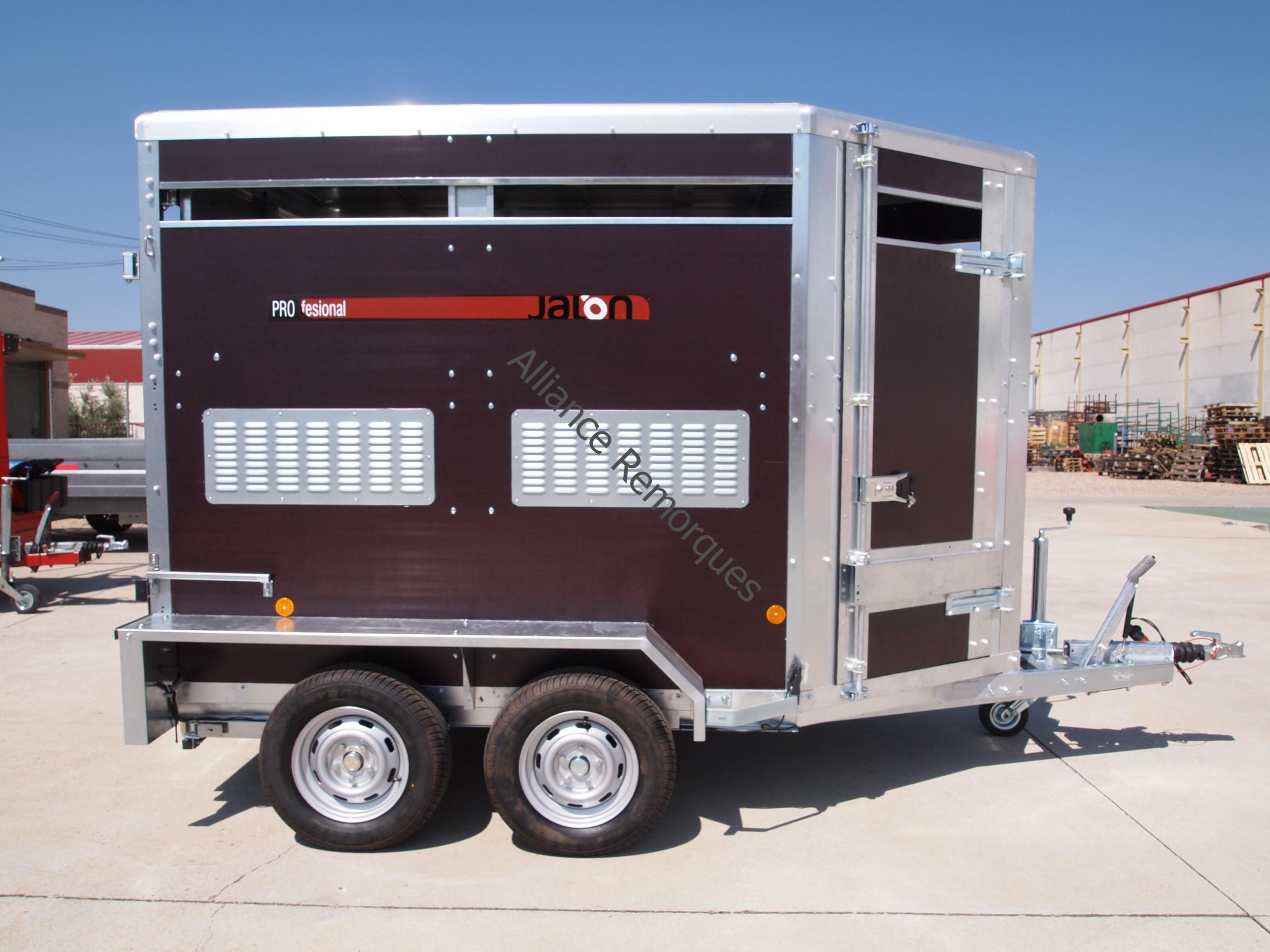 Remorque bétaillère Jalon B06011- JPA 20 BOVIN