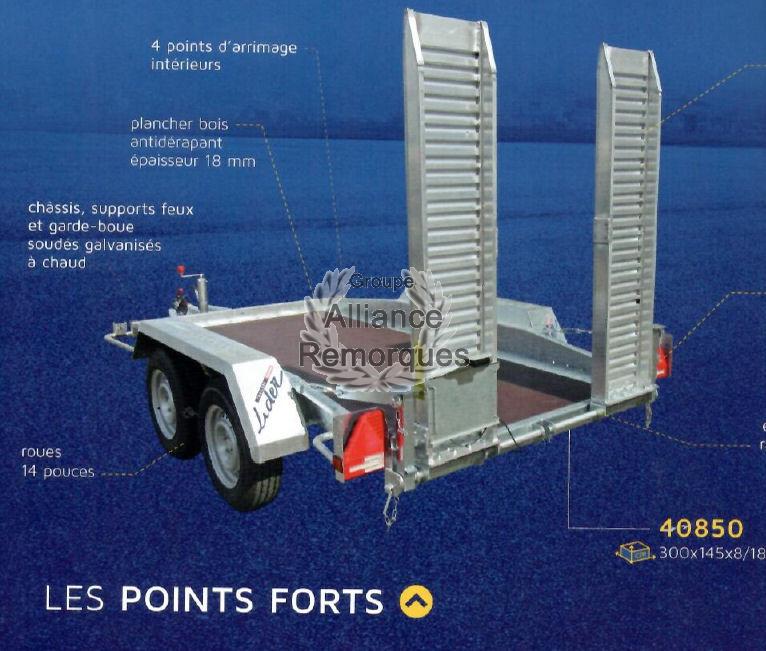 PORTE ENGIN LIDER 40850 TIMON FIXE – Image 2