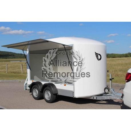 Remorque fourgon DEBON C300 PPL +HAYON LATERAL – Image 4