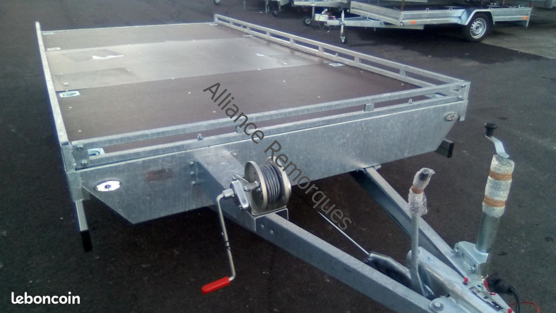 Plateau fixe + rampes Boro ATLAS 7m x 2m 3500KG