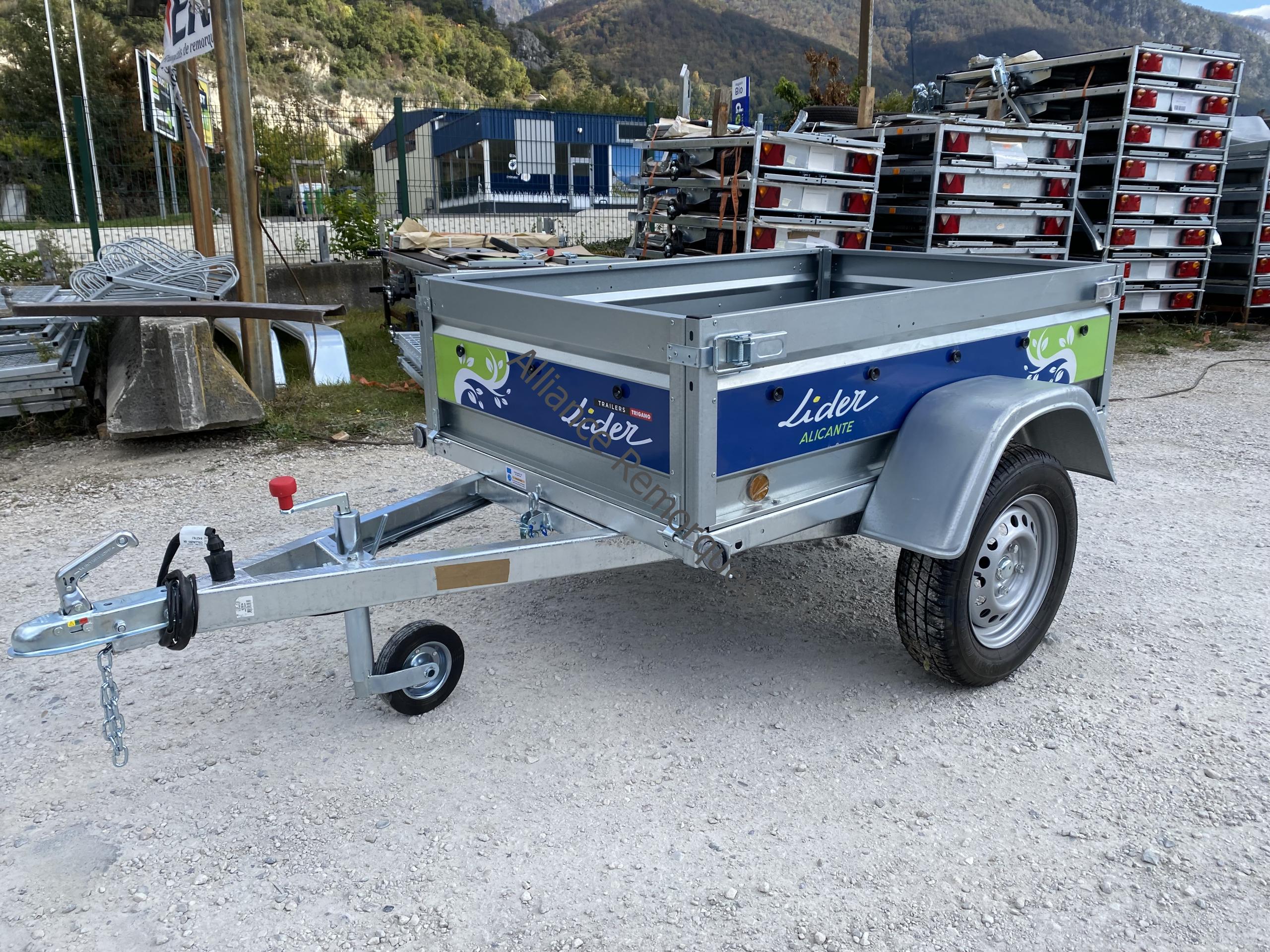 Remorque Lider Alicante 150 x 100 cm 500/750KG