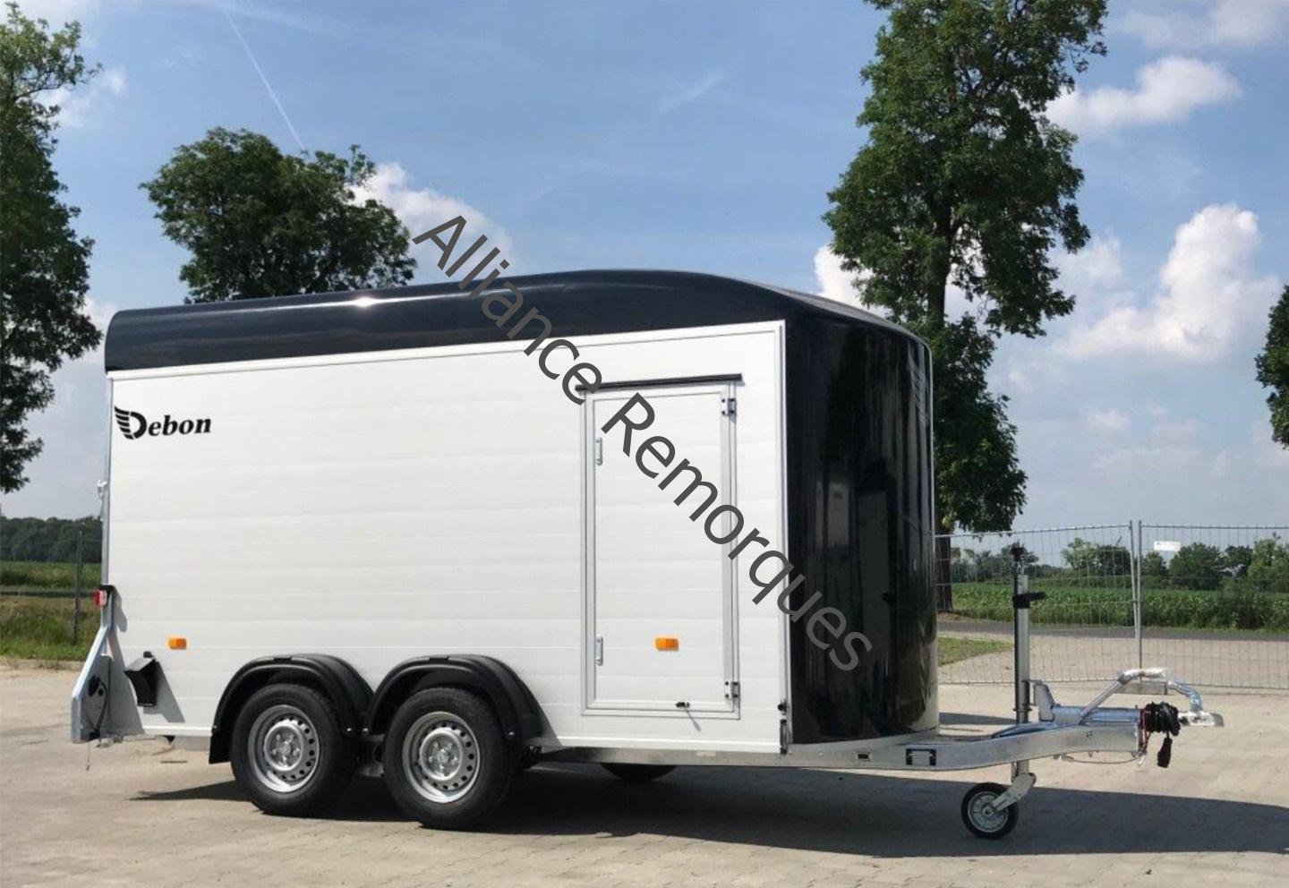 Remorque fourgon DEBON C500 ROAD ALU PORTE LATERALE