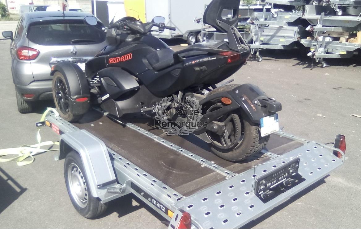 Porte-motos Martz TEMA abaissable hydraulique – Image 6