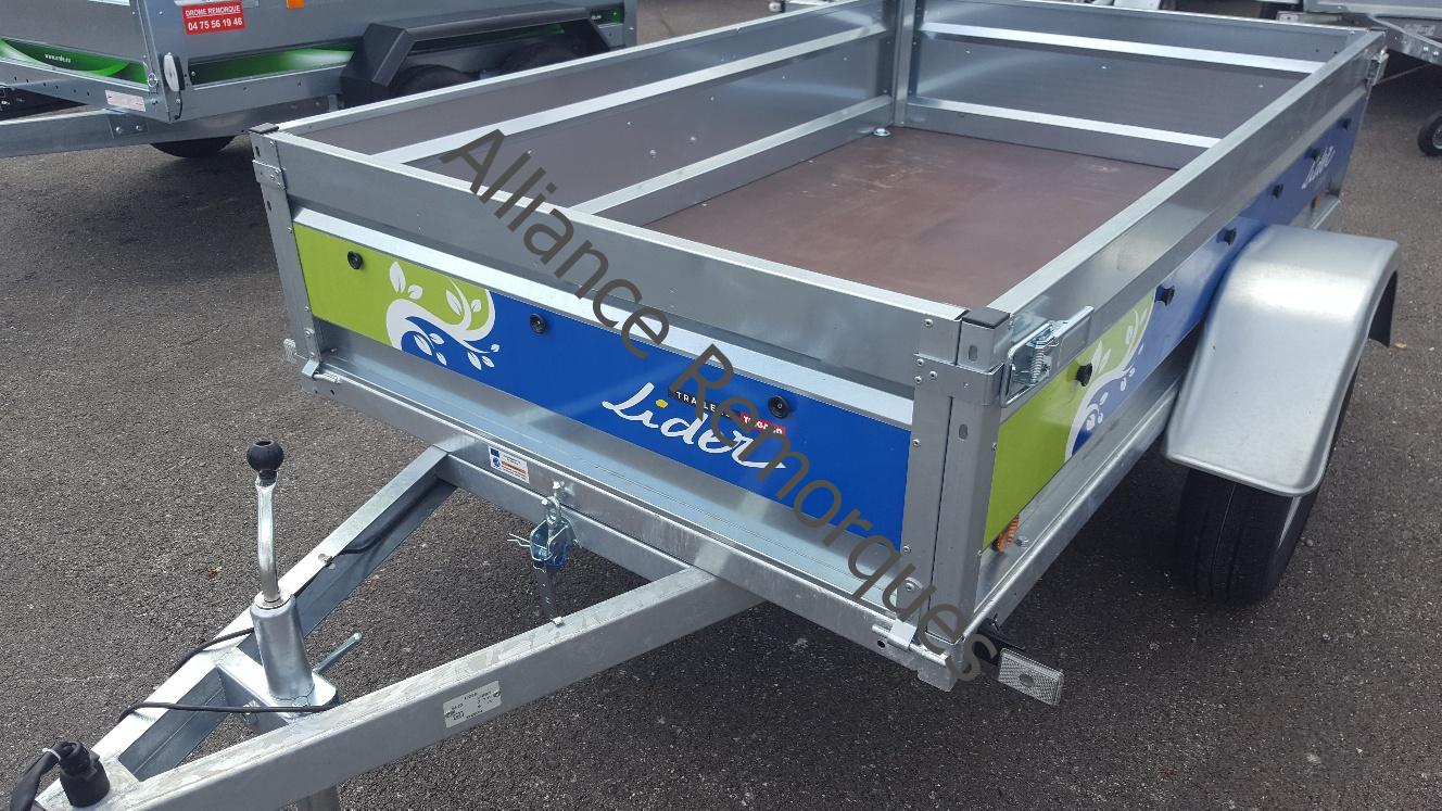 Remorque Lider Palerme 233 x 132 cm 500/750KG – Image 2