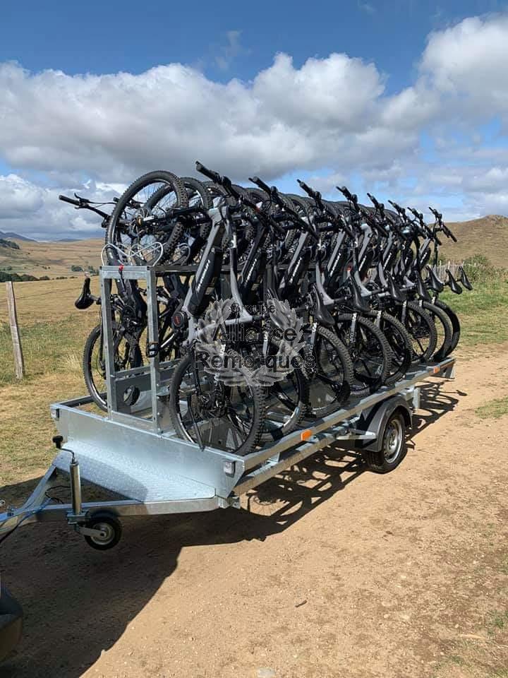 Remorque porte 10 vélos suspendus – Image 4