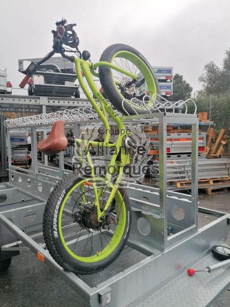 Remorque porte 10 vélos suspendus – Image 2