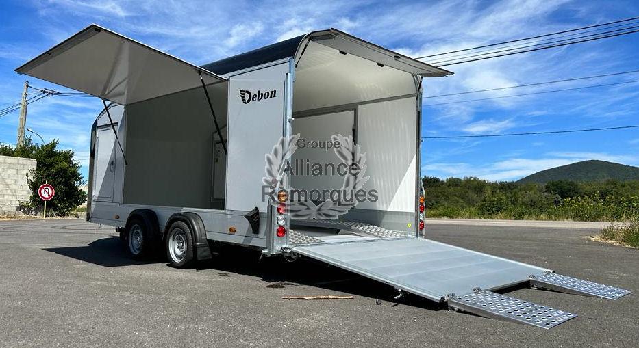FOURGON DEBON C 1000 PORTE VOITURES FERME – Image 13