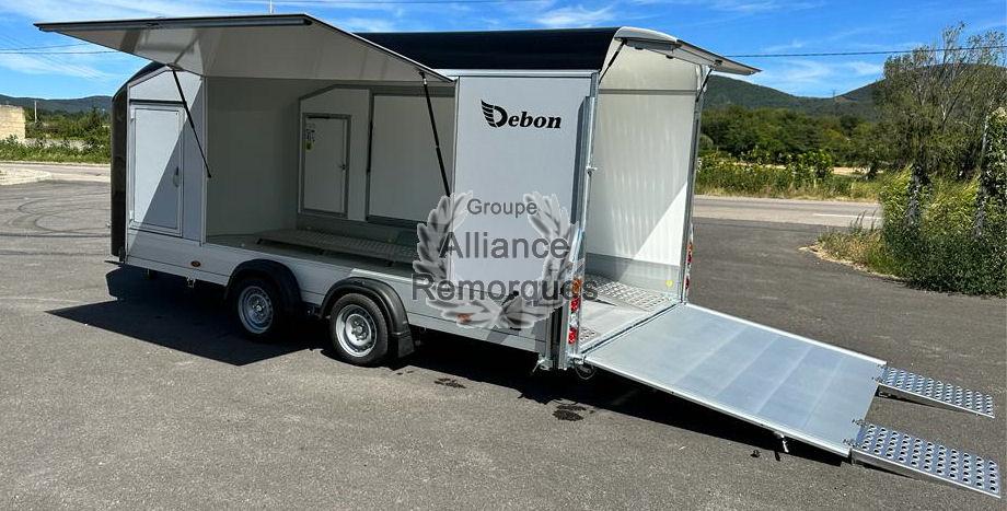 FOURGON DEBON C 1000 PORTE VOITURES FERME – Image 8