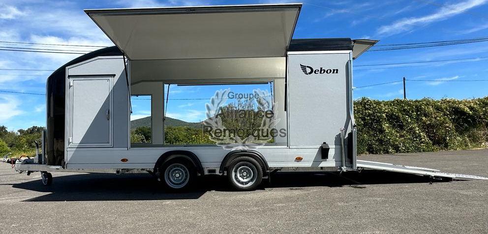 FOURGON DEBON C 1000 PORTE VOITURES FERME