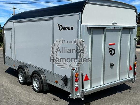 FOURGON DEBON C 1000 PORTE VOITURES FERME – Image 6