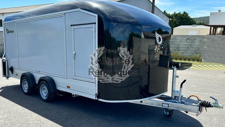 FOURGON DEBON C 1000 PORTE VOITURES FERME – Image 4