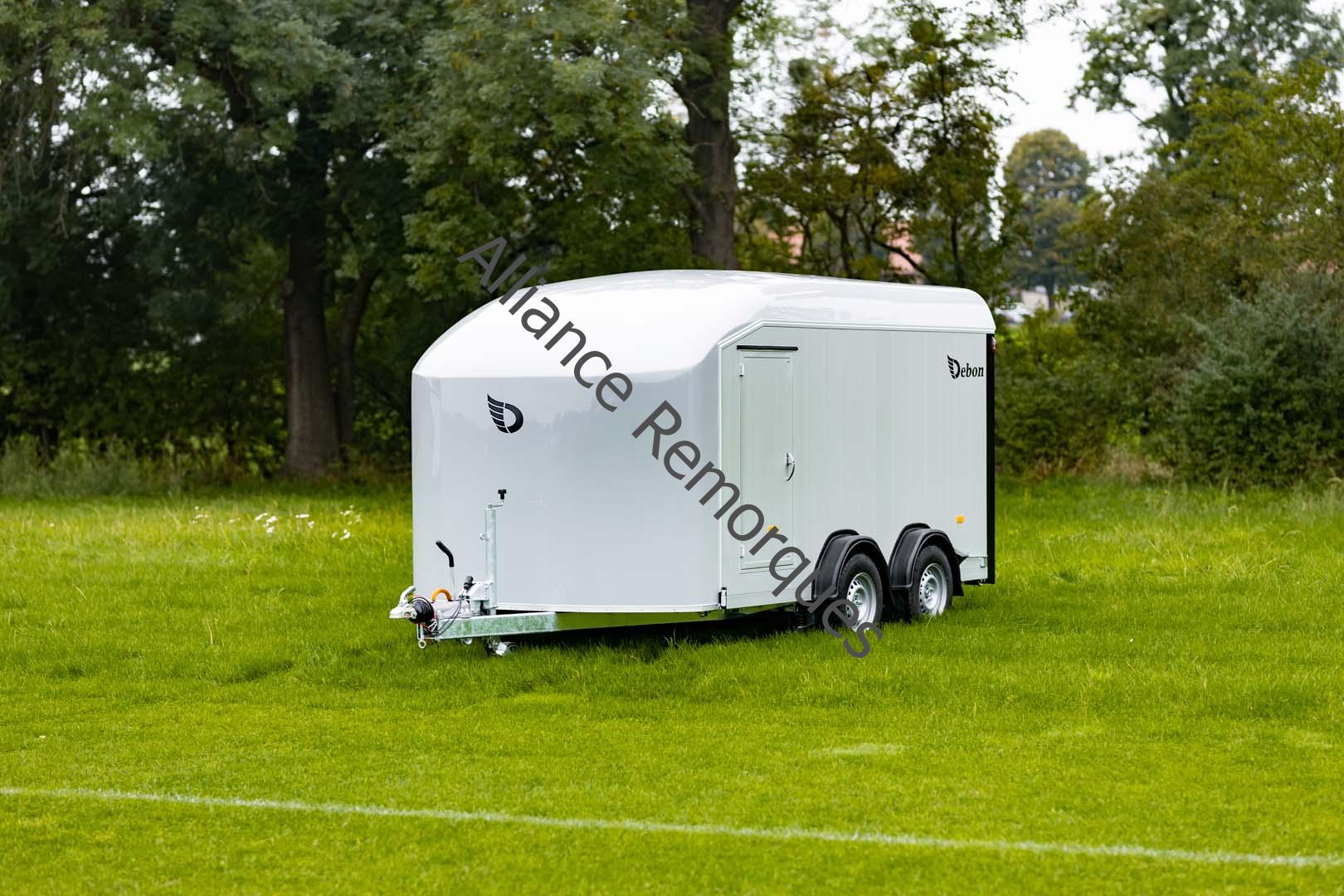 FOURGON DEBON ROADSTER 800 ALU + PORTE LATERALE