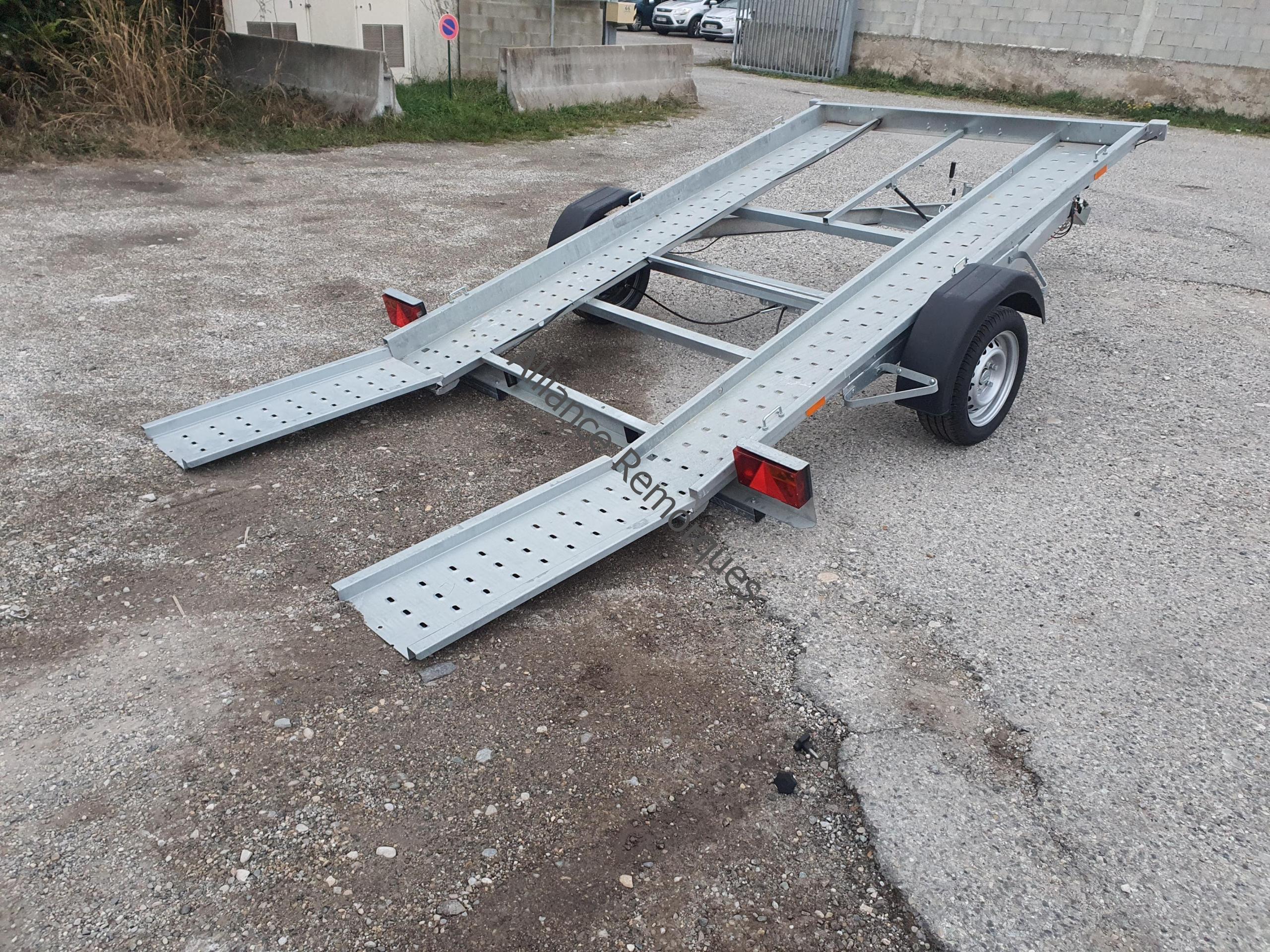 REMORQUE MINI PORTE VOITURE CONCEPT 1350 Kgs – Image 2
