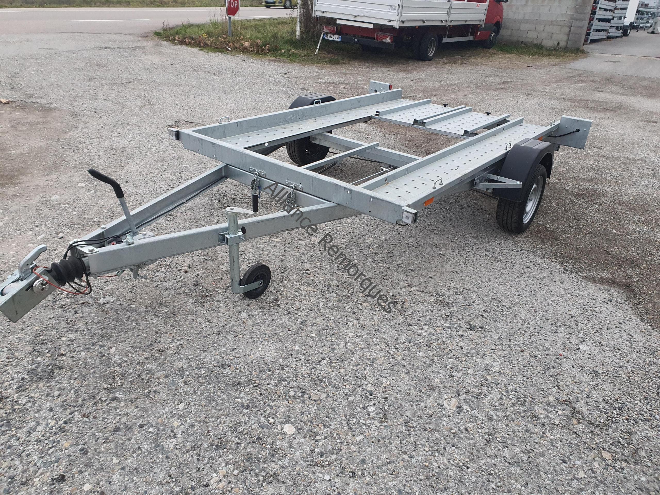 REMORQUE MINI PORTE VOITURE CONCEPT 1350 Kgs – Image 3