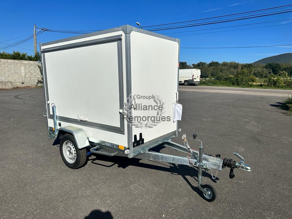 REMORQUE FOURGON F7520-DBD-150 AVEC AUVENTS LATERAUX – Image 4