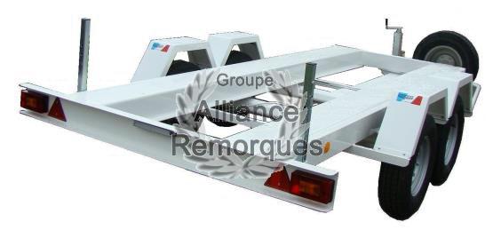 REMORQUE POUR GROUPE ELECTROGENE TR2400