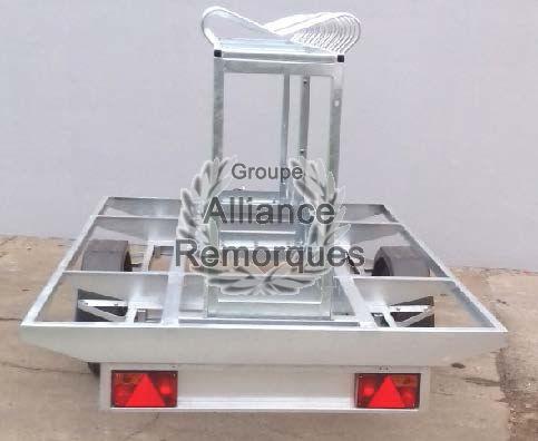 REMORQUE PORTE-VELOS SPECIALE VTT/VAE 20 PLACES – Image 2