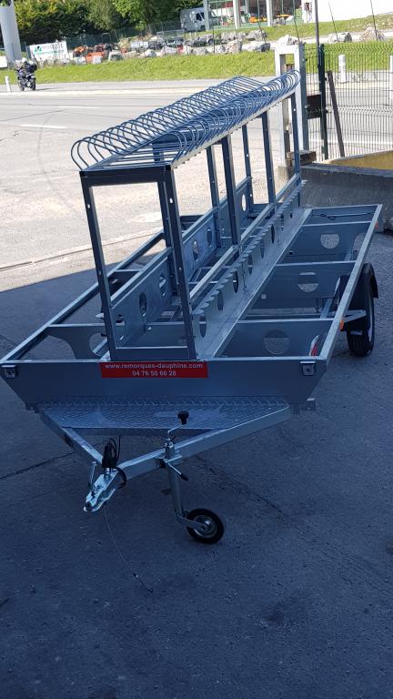 Remorques porte-vélos VTT suspendus 10, 15 ou 20 vélos – PTAC 750 kg – Image 4