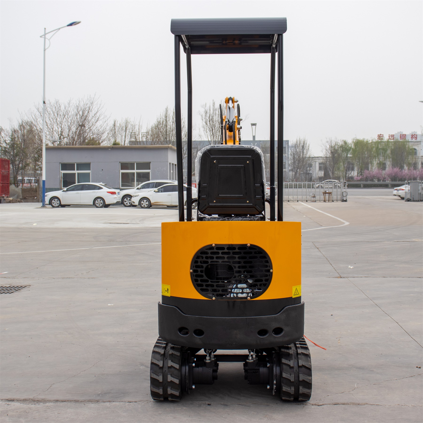 Mini-pelle HT10 - 1 tonne - Moteur essence Briggs & Stratton – Image 5